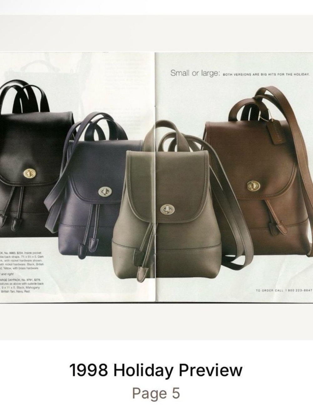 Vtg Coach Day Pack - Picture 6 of 6